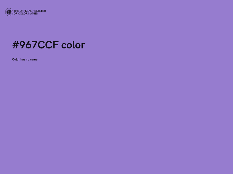 #967CCF color image