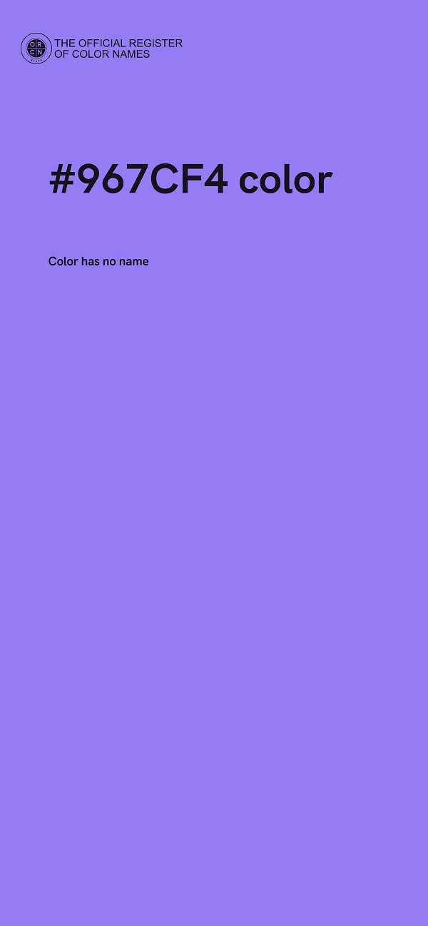 #967CF4 color image