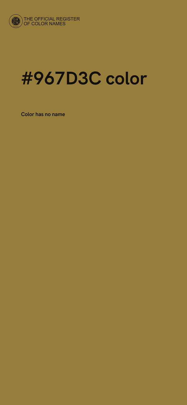 #967D3C color image