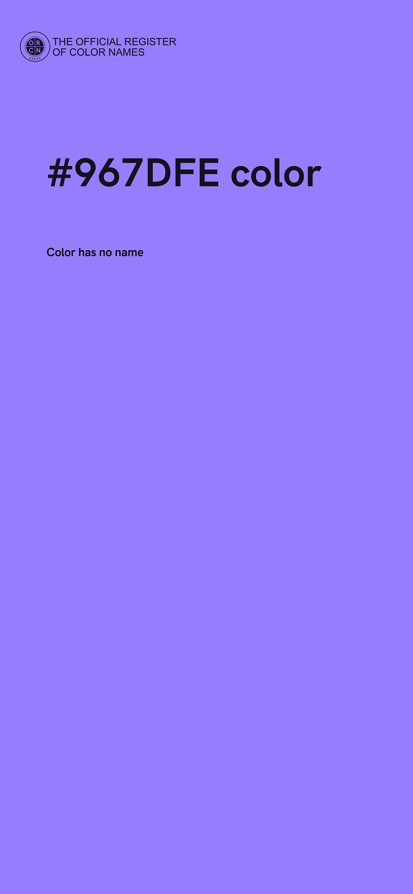 #967DFE color image