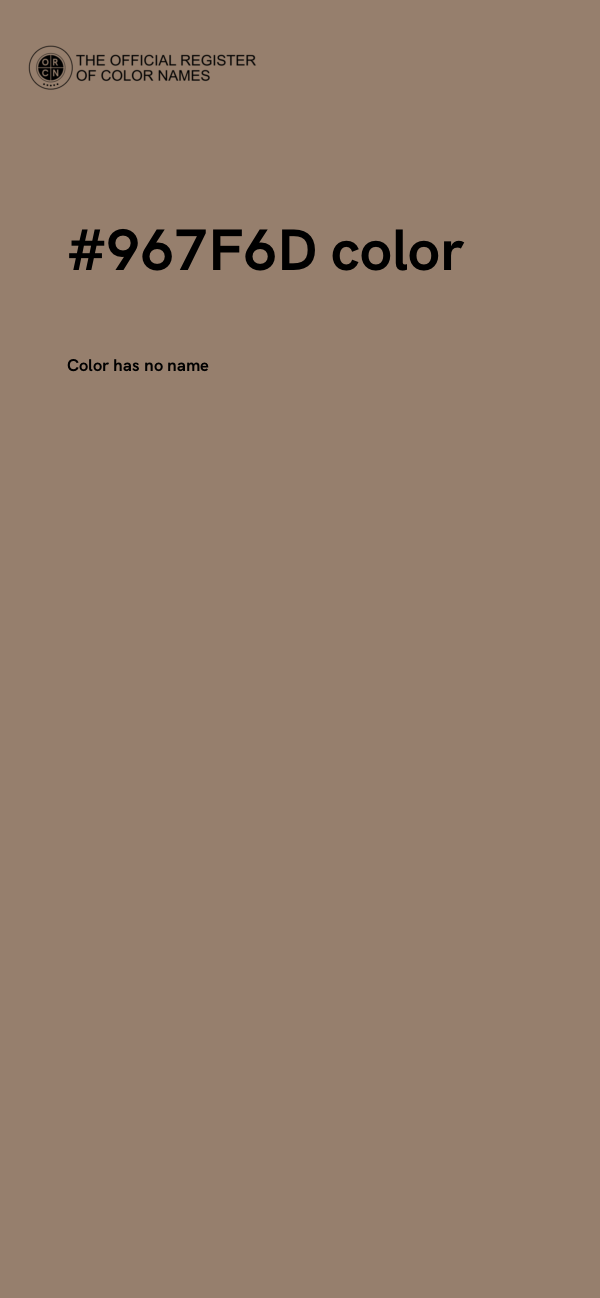 #967F6D color image