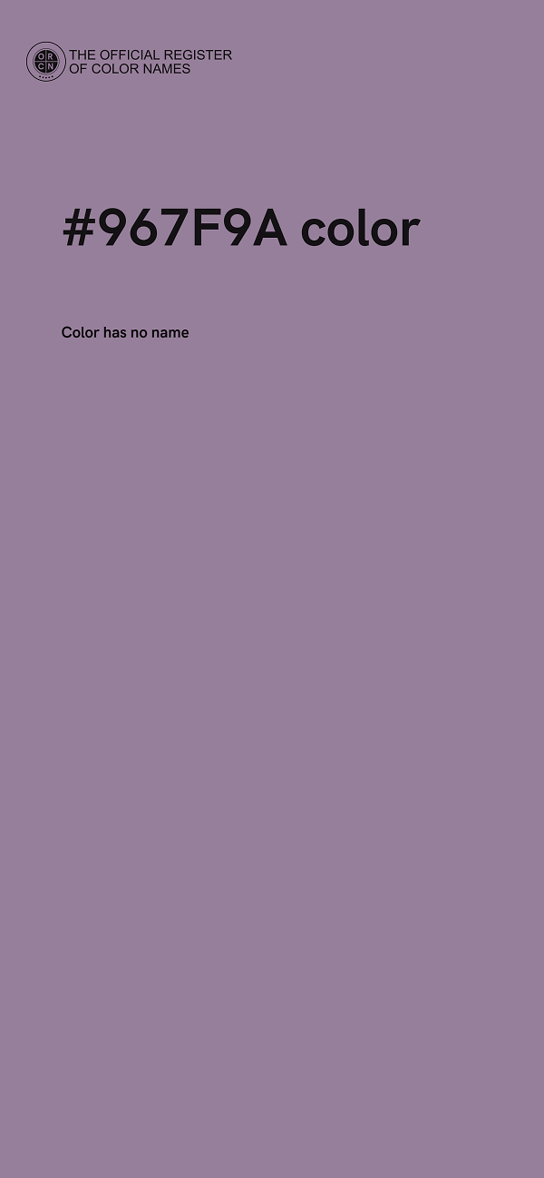 #967F9A color image