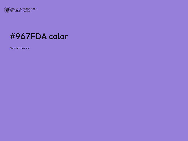 #967FDA color image