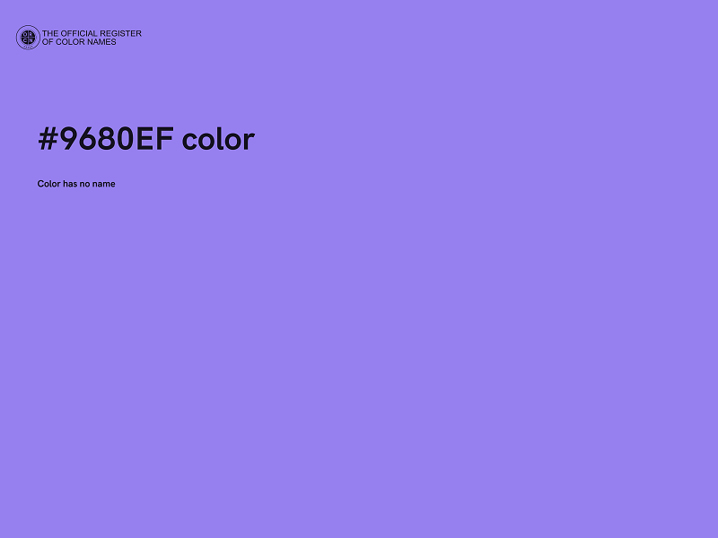 #9680EF color image