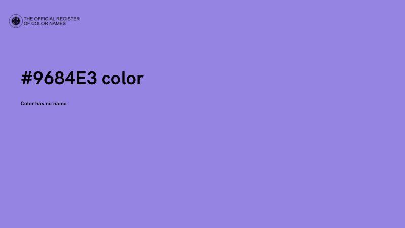 #9684E3 color image