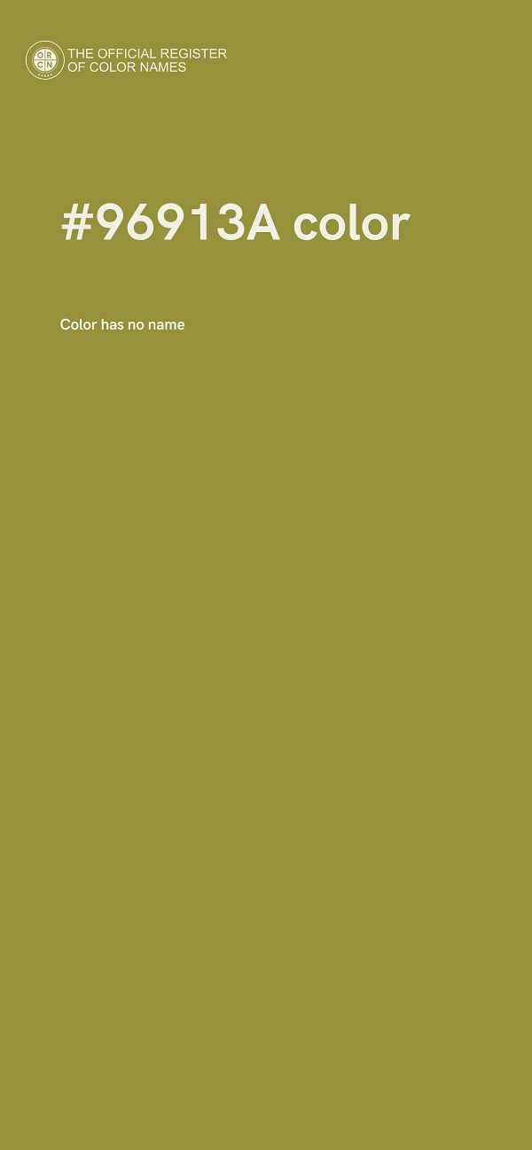#96913A color image