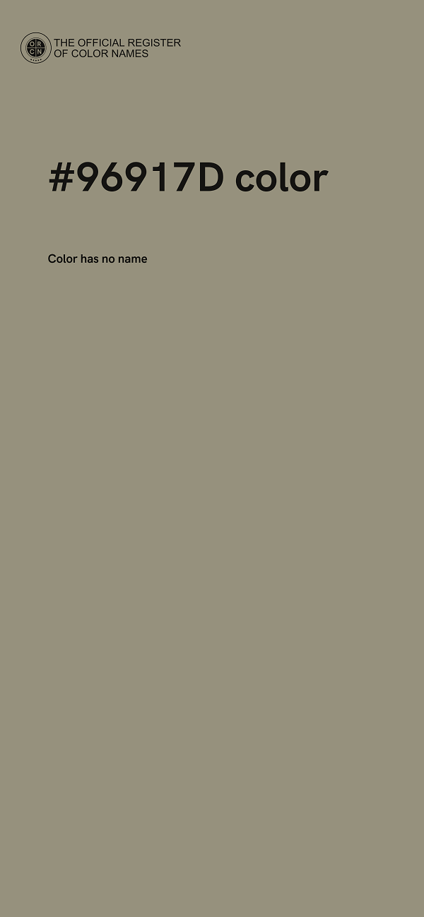 #96917D color image