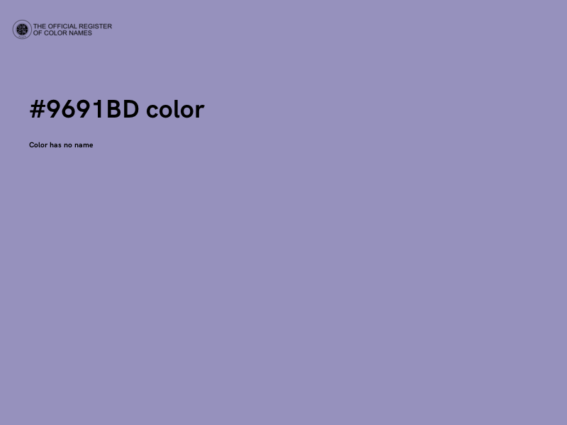 #9691BD color image