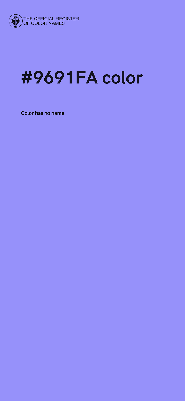 #9691FA color image