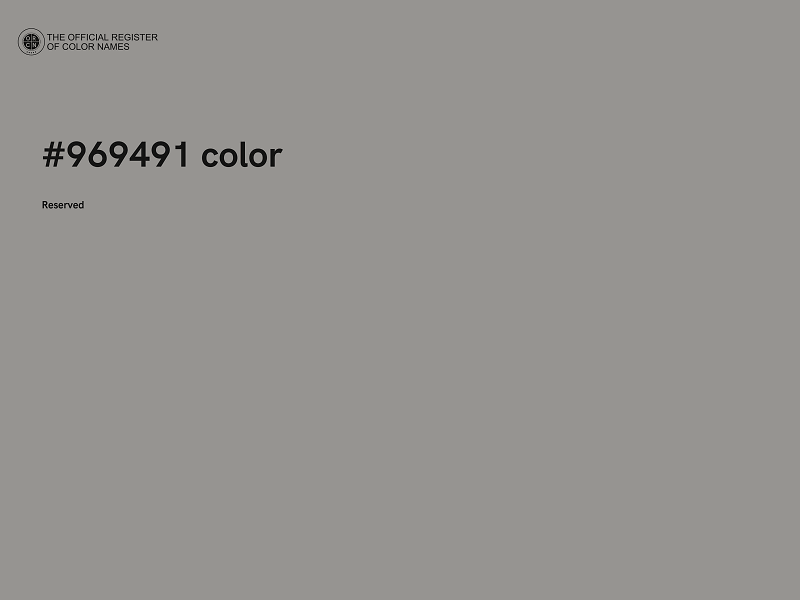#969491 color image