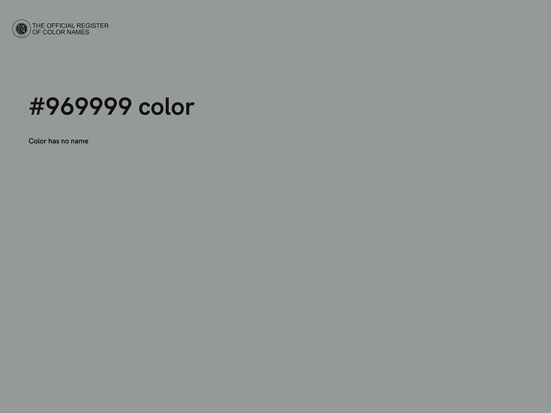 #969999 color image