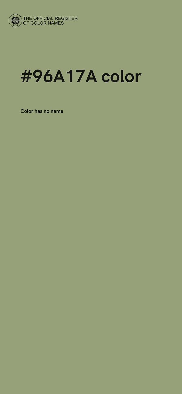 #96A17A color image