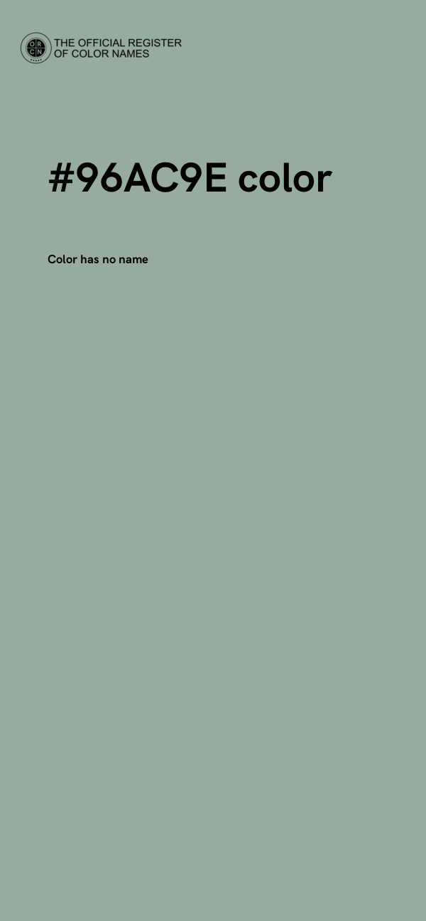 #96AC9E color image