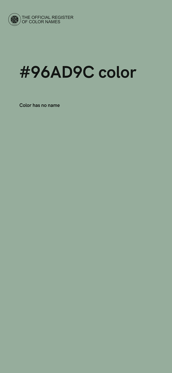 #96AD9C color image