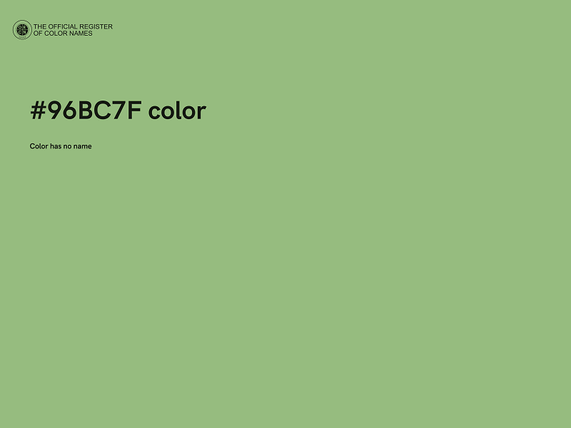 #96BC7F color image