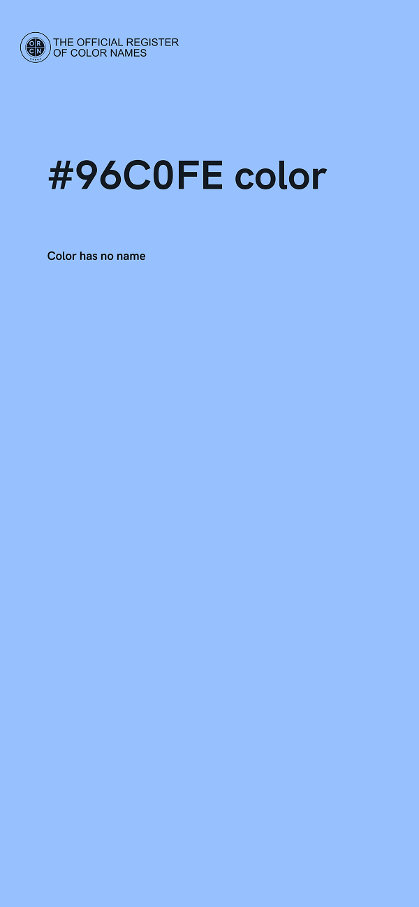 #96C0FE color image