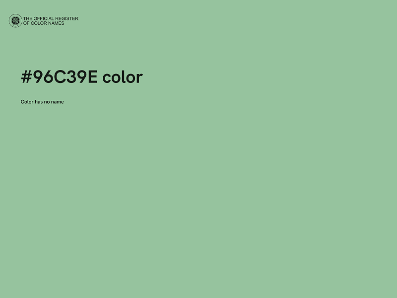 #96C39E color image