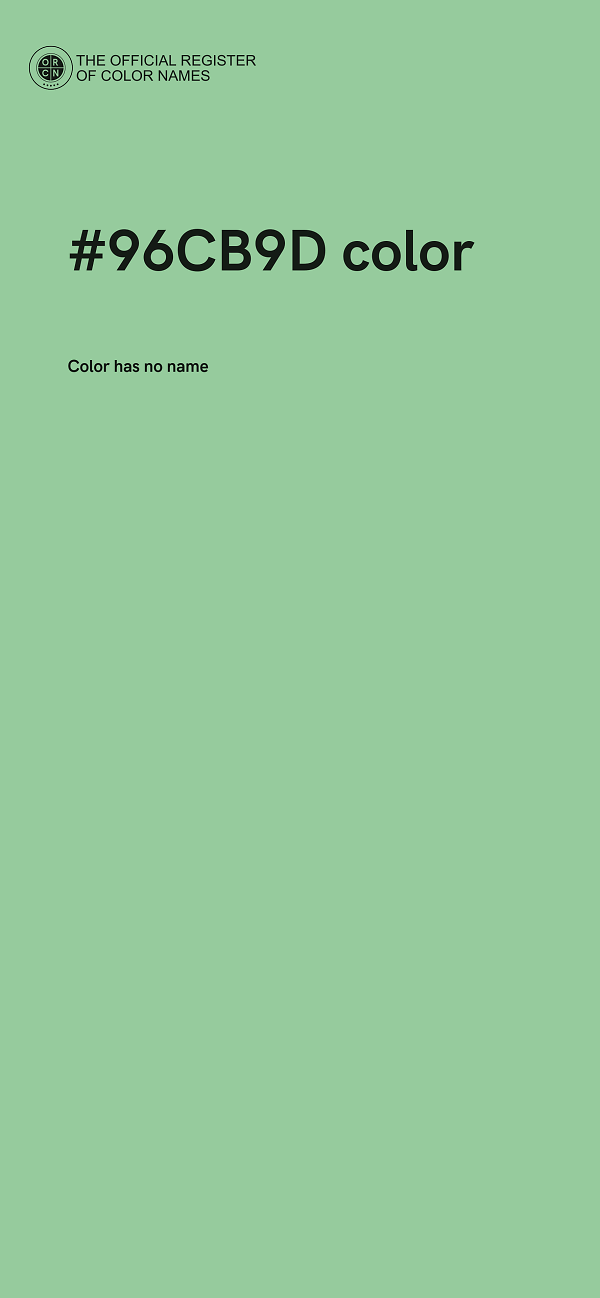 #96CB9D color image