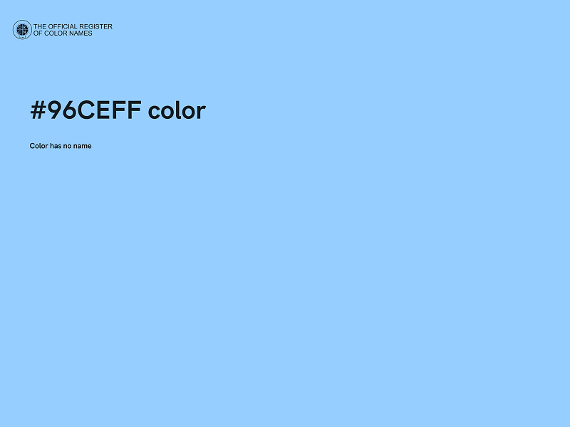 #96CEFF color image