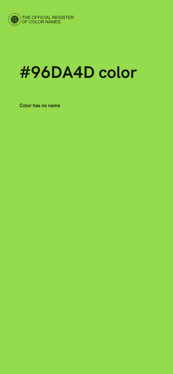 #96DA4D color image