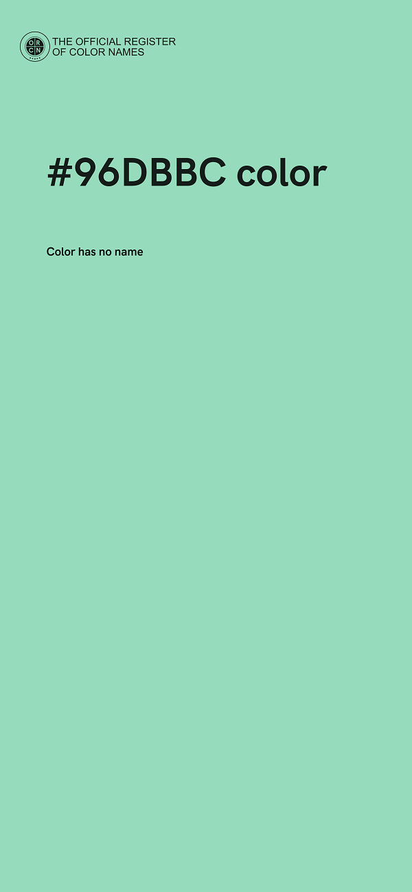 #96DBBC color image