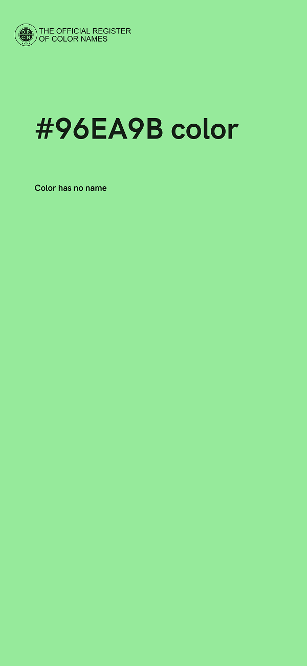 #96EA9B color image