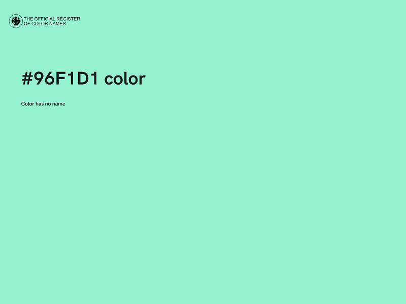 #96F1D1 color image