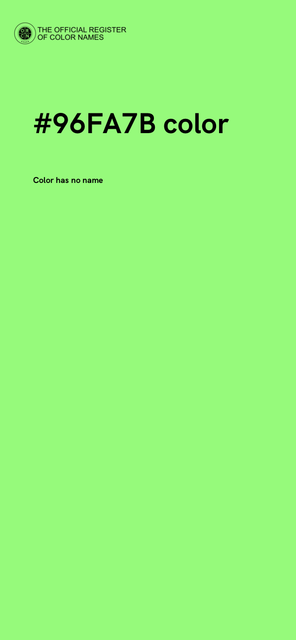 #96FA7B color image