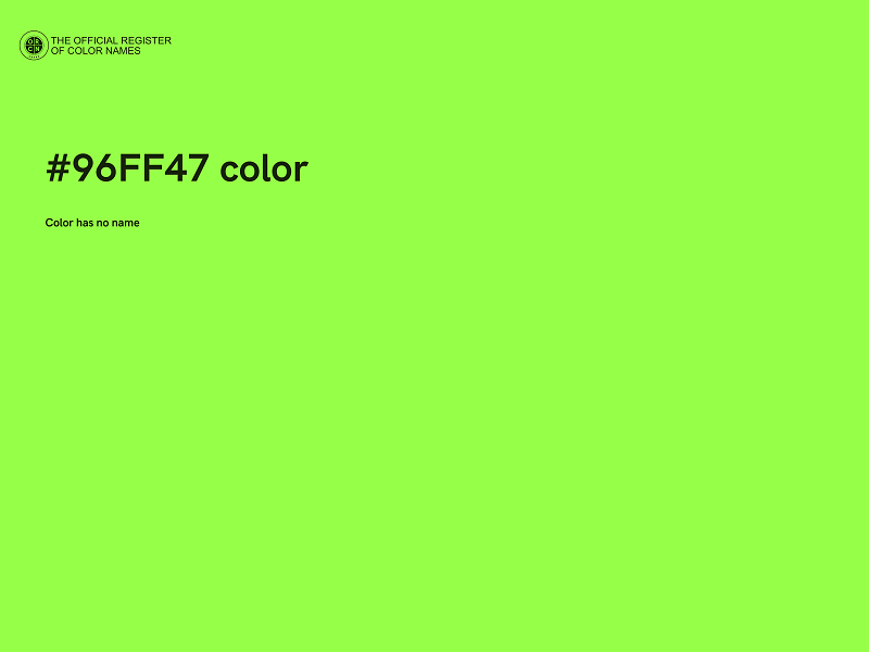 #96FF47 color image