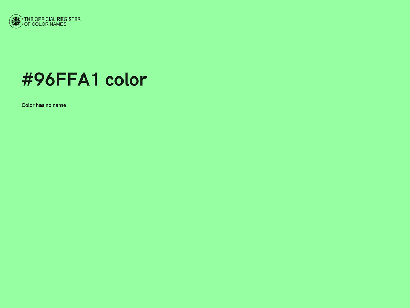 #96FFA1 color image