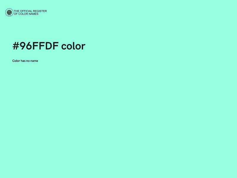 #96FFDF color image
