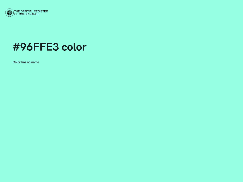 #96FFE3 color image
