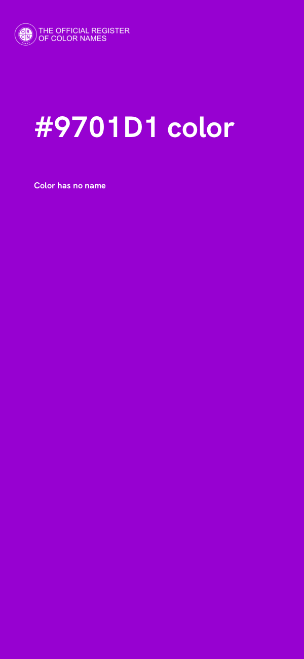 #9701D1 color image