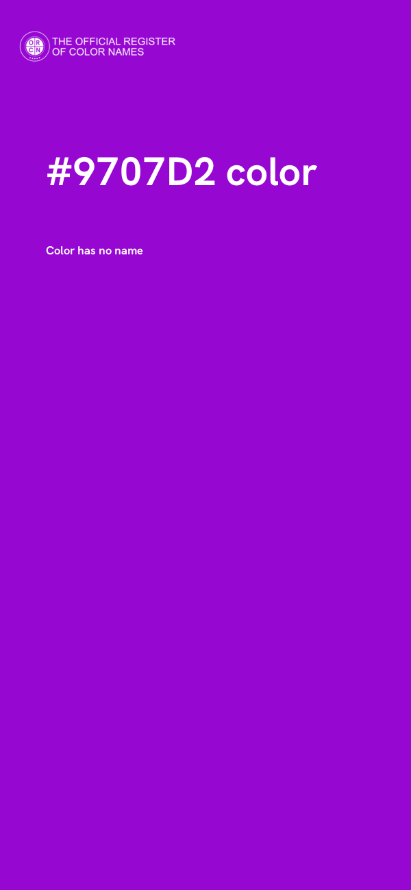 #9707D2 color image