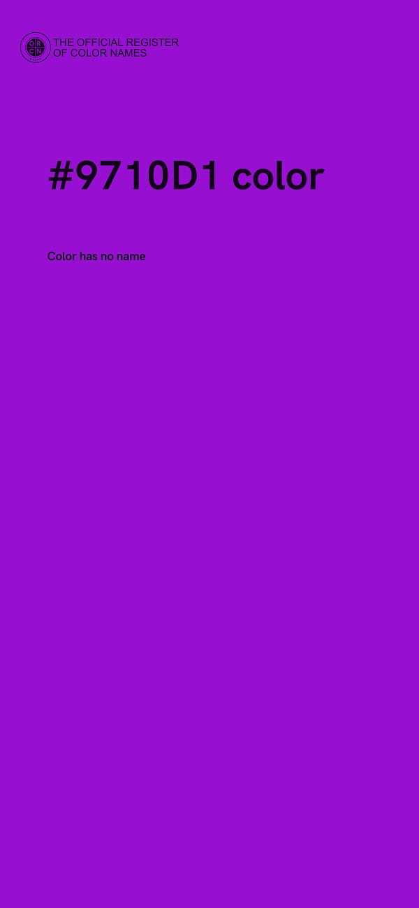 #9710D1 color image