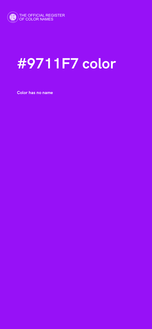 #9711F7 color image