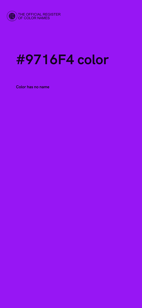 #9716F4 color image