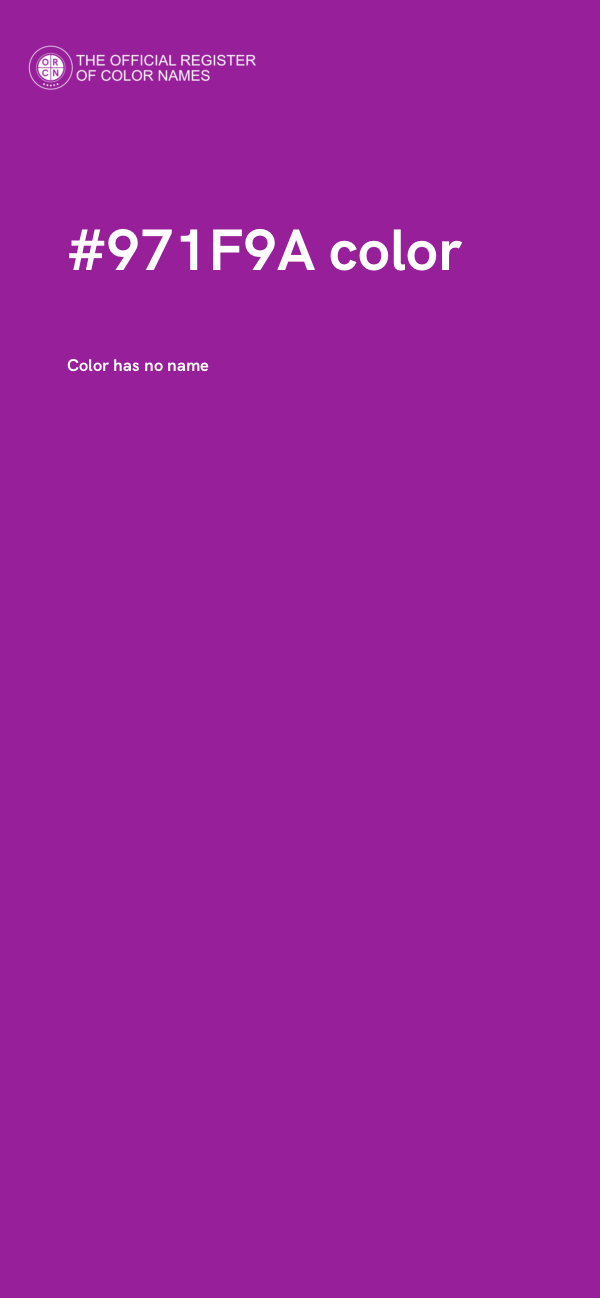 #971F9A color image