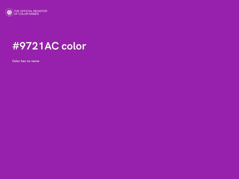 #9721AC color image