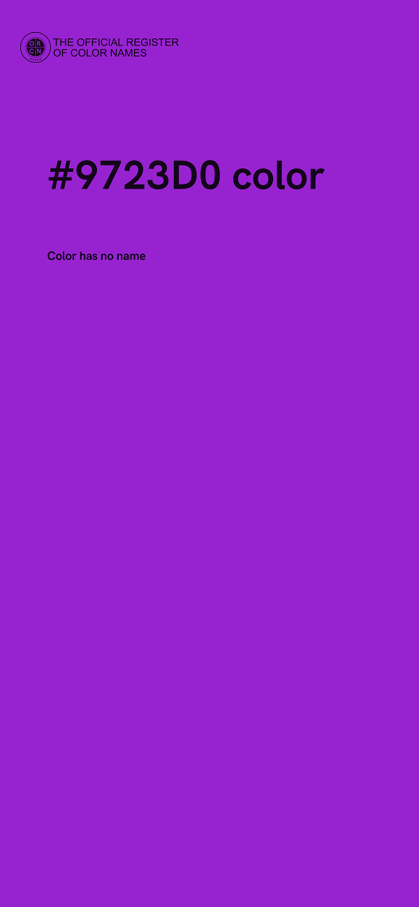 #9723D0 color image
