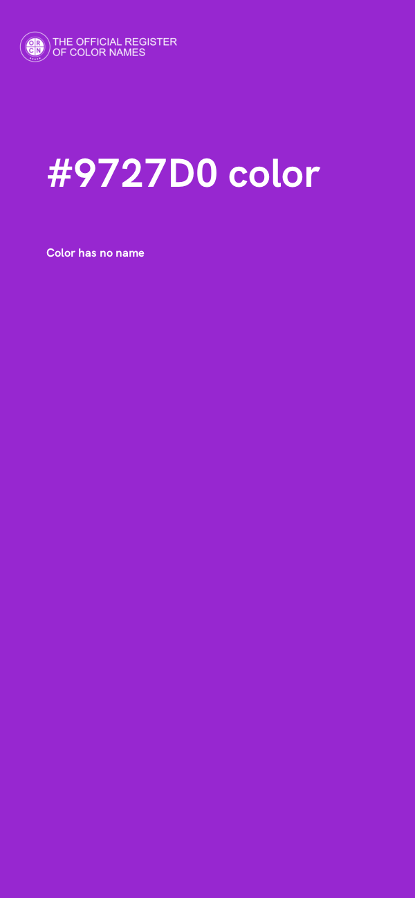 #9727D0 color image