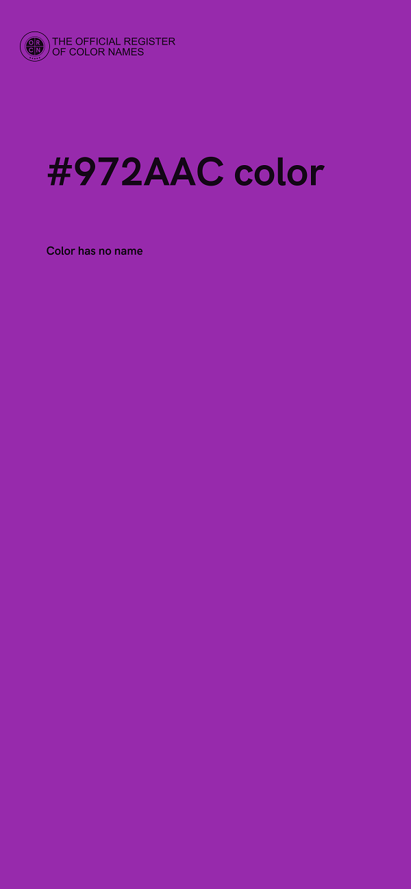 #972AAC color image