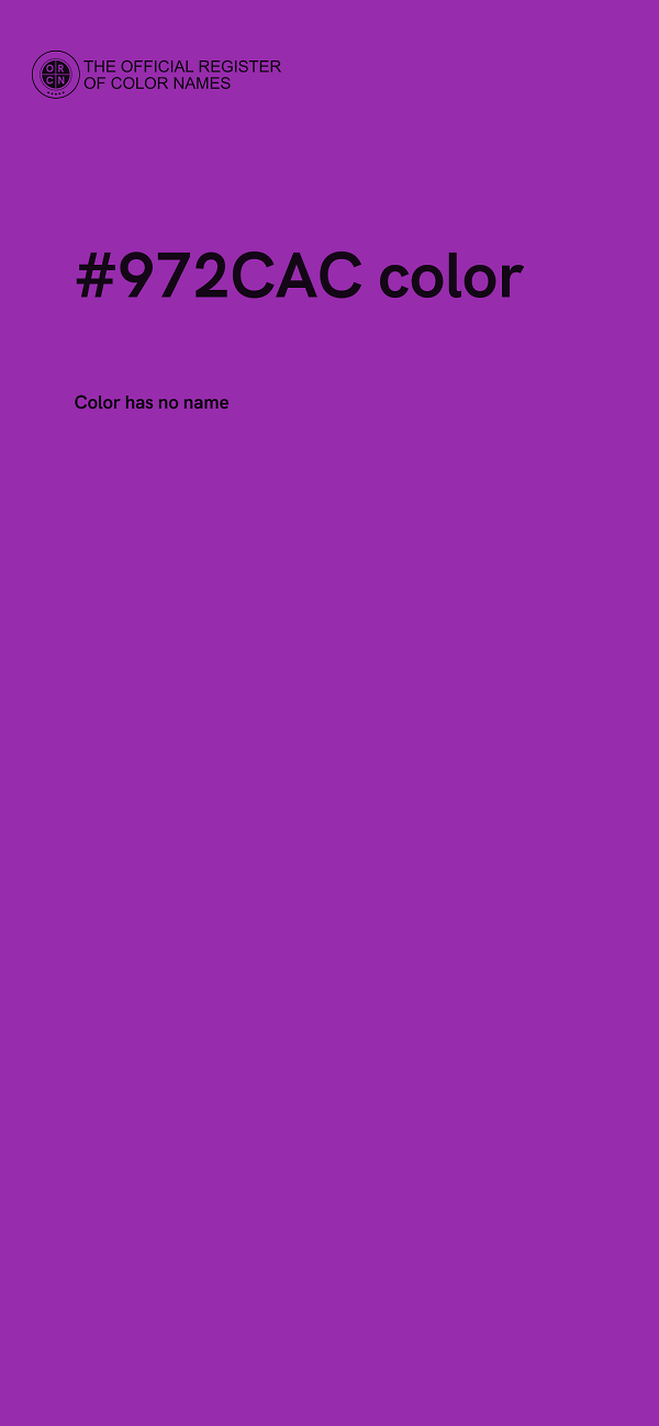 #972CAC color image