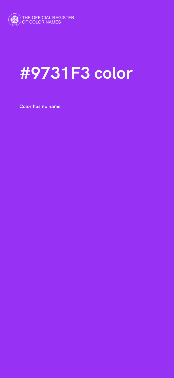 #9731F3 color image