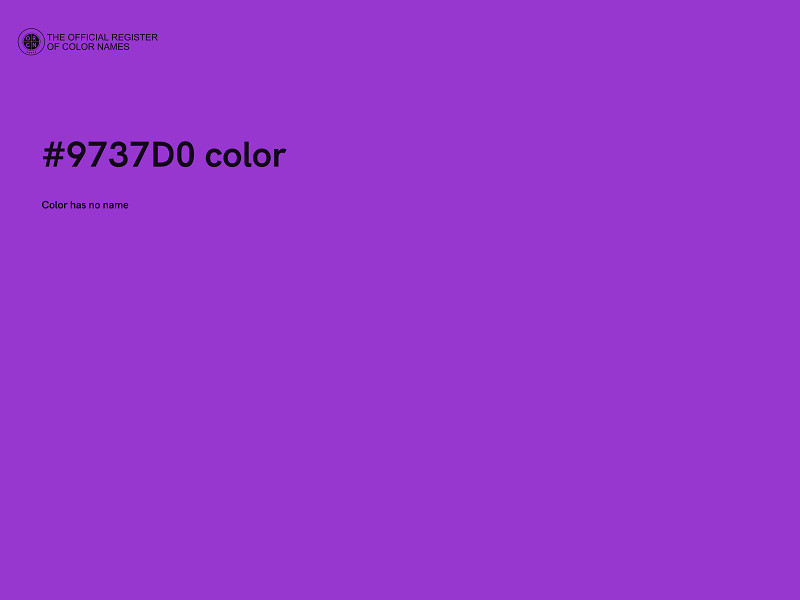 #9737D0 color image