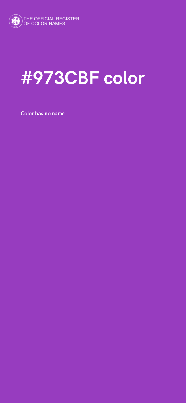 #973CBF color image