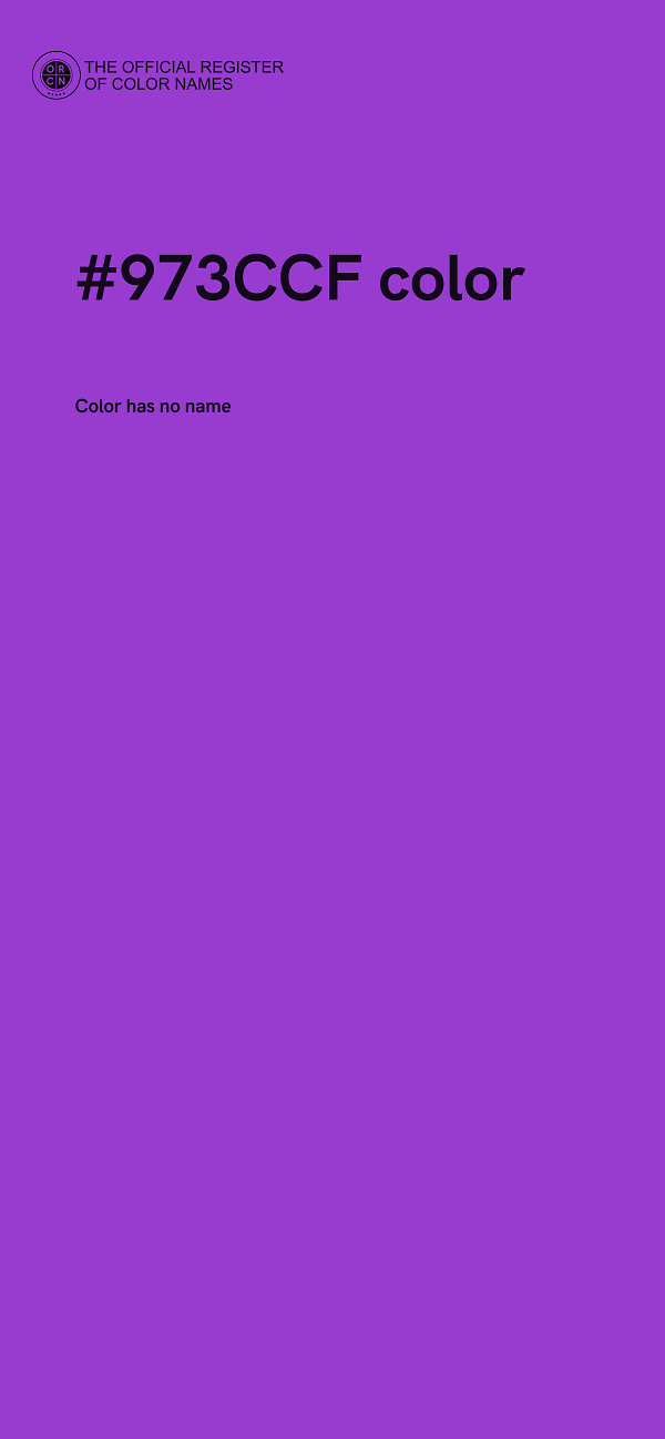 #973CCF color image