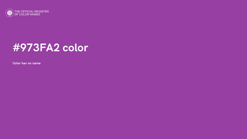 #973FA2 color image