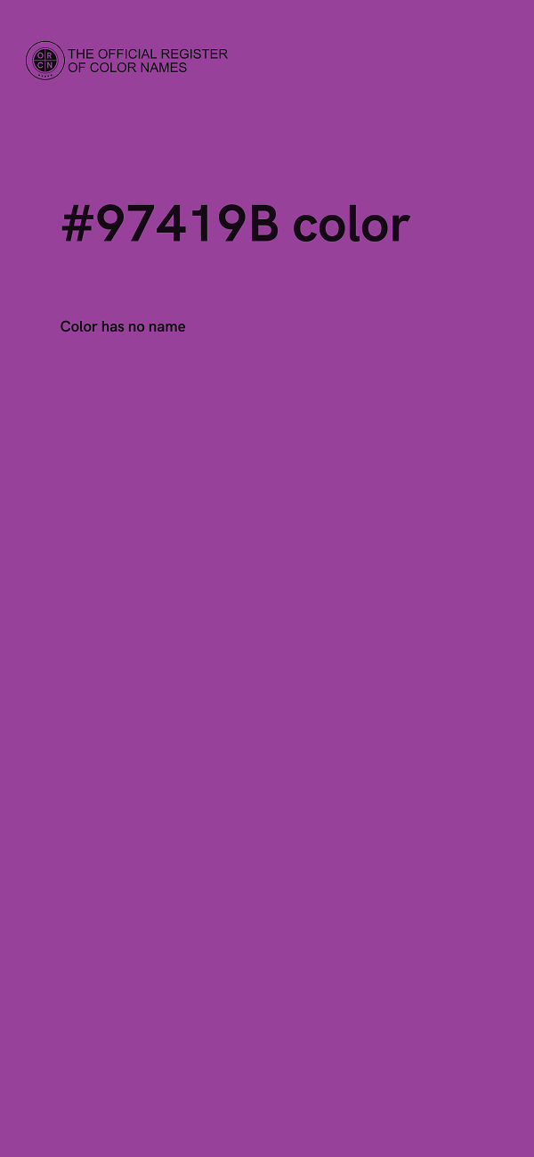 #97419B color image