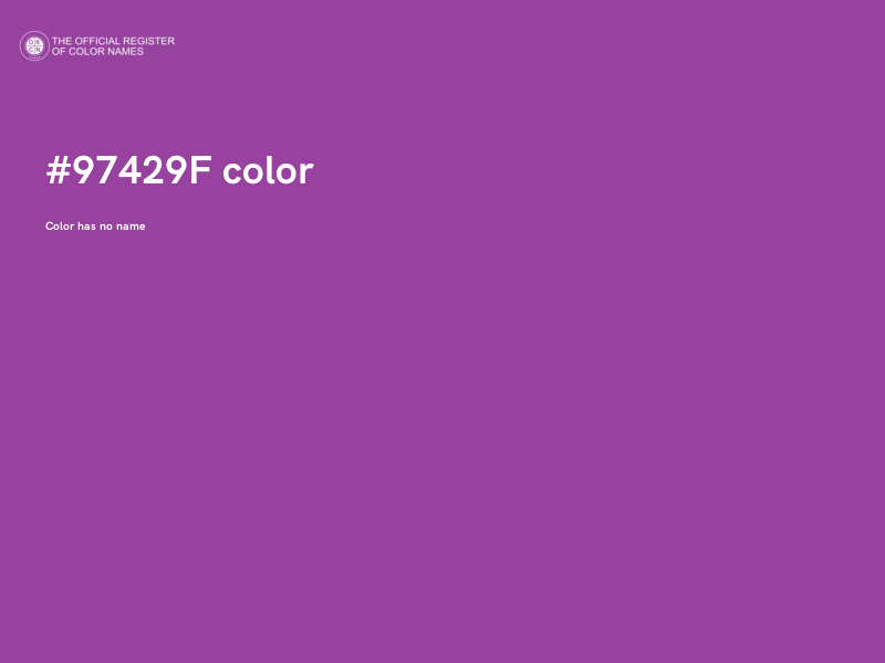 #97429F color image